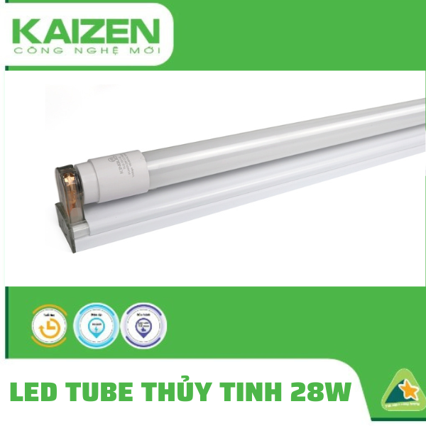 Led tube thủy tinh 28W T8-1.2M Mã KZLTTT28W