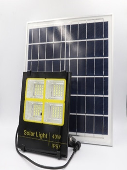 Đèn pha LED H9VA năng lượng mặt trời 60W